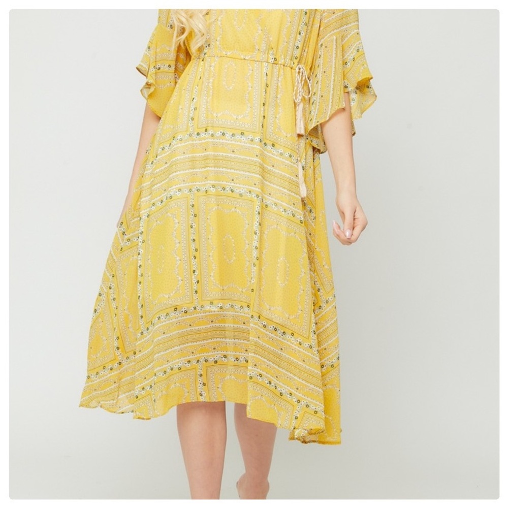 The Country Bohemian Vintage Style Dress - Picture 5 of 8
